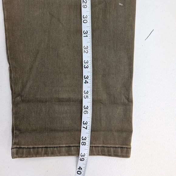 Lysse Men's Olive Straight-Leg Chinos - Picture 2 of 8